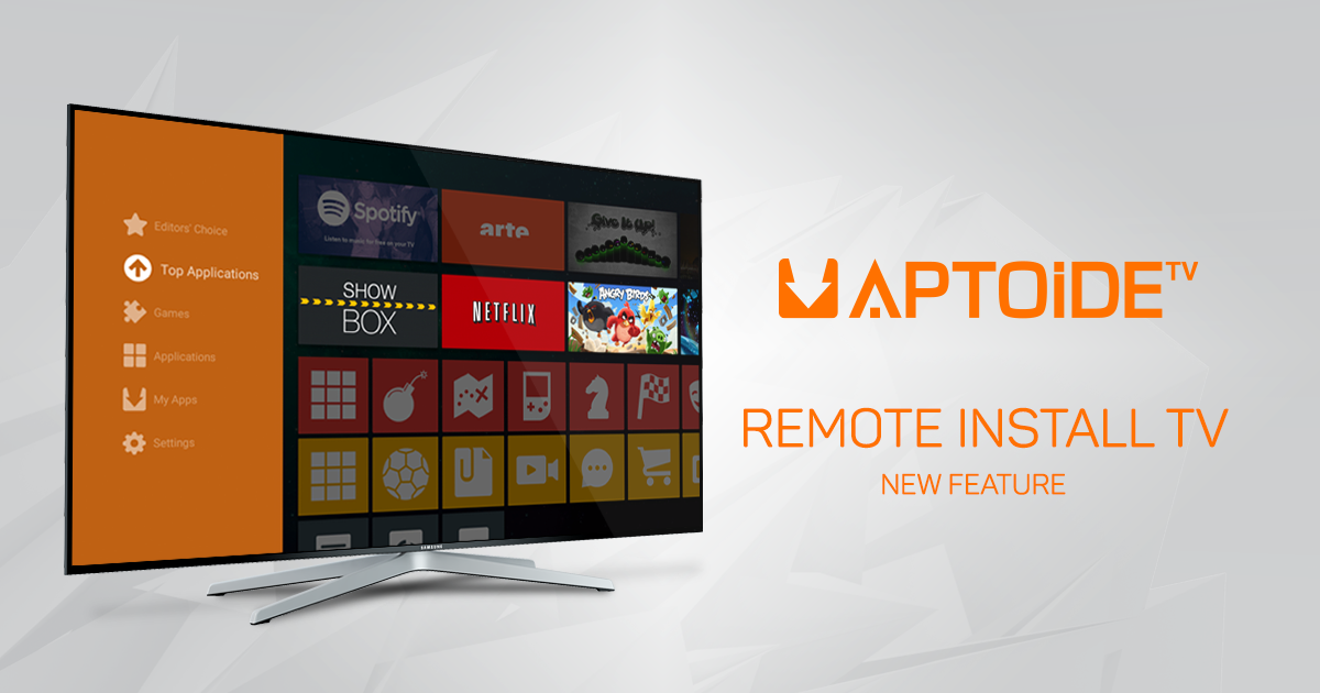 Install Apps On Your Android TV From Your Smartphone With AptoideTV