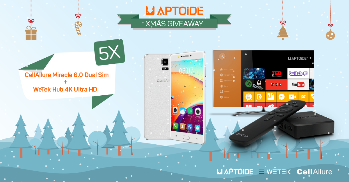 All You'll Want For Xmas is This Aptoide Giveaway