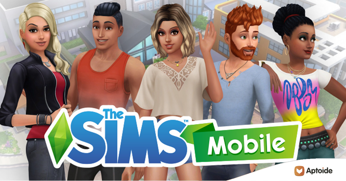 The New Sims Mobile For Android Is Now Available On Aptoide