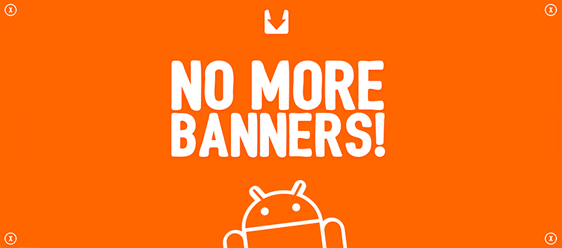 No more Banners!