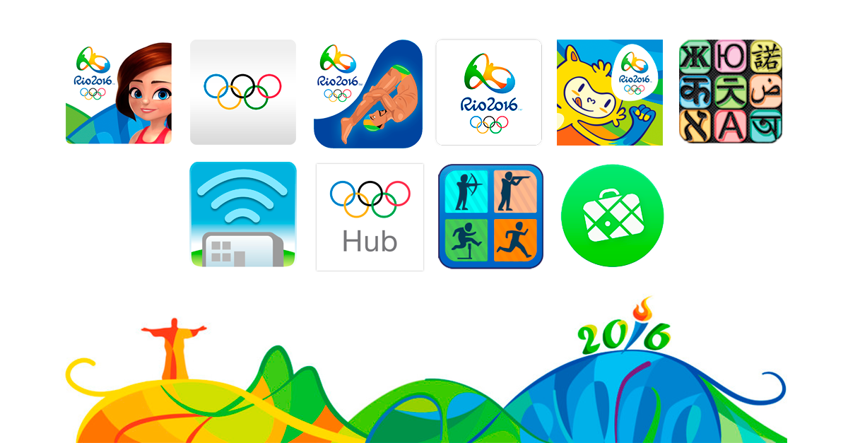 Os APPs da Google nas Olimpíadas de 2016 no Rio de Janeiro