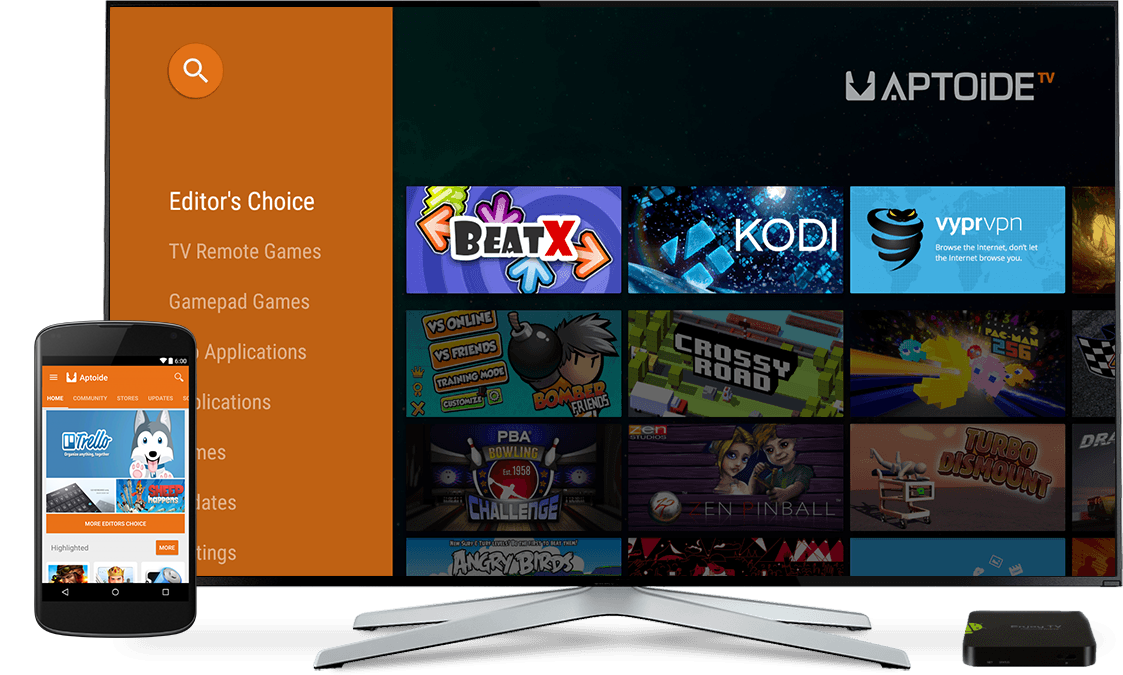 Aptoide deals android tv